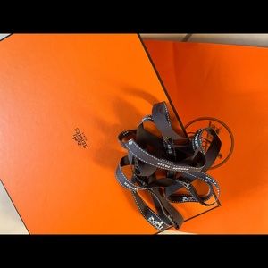 Hermes gift box and paper bag set